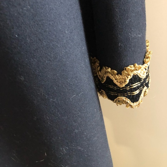 Vintage Celine Coat with Gold Trim - Picture 8 of 9